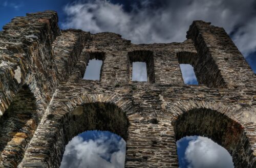 castle ruins fortress fort 195105